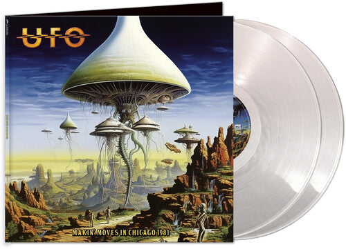 UFO - Makin' Moves In Chicago 1981 Silver Color Vinyl LP