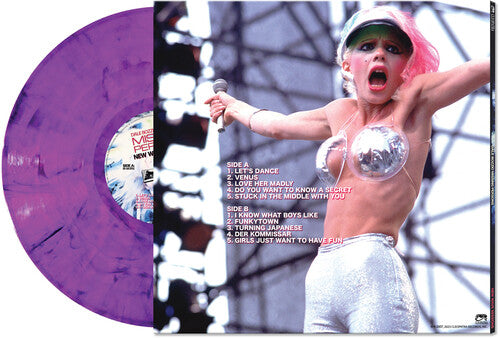 Dale Bozzio - New Wave Session 2023 Edition Purple Marble Color Vinyl LP